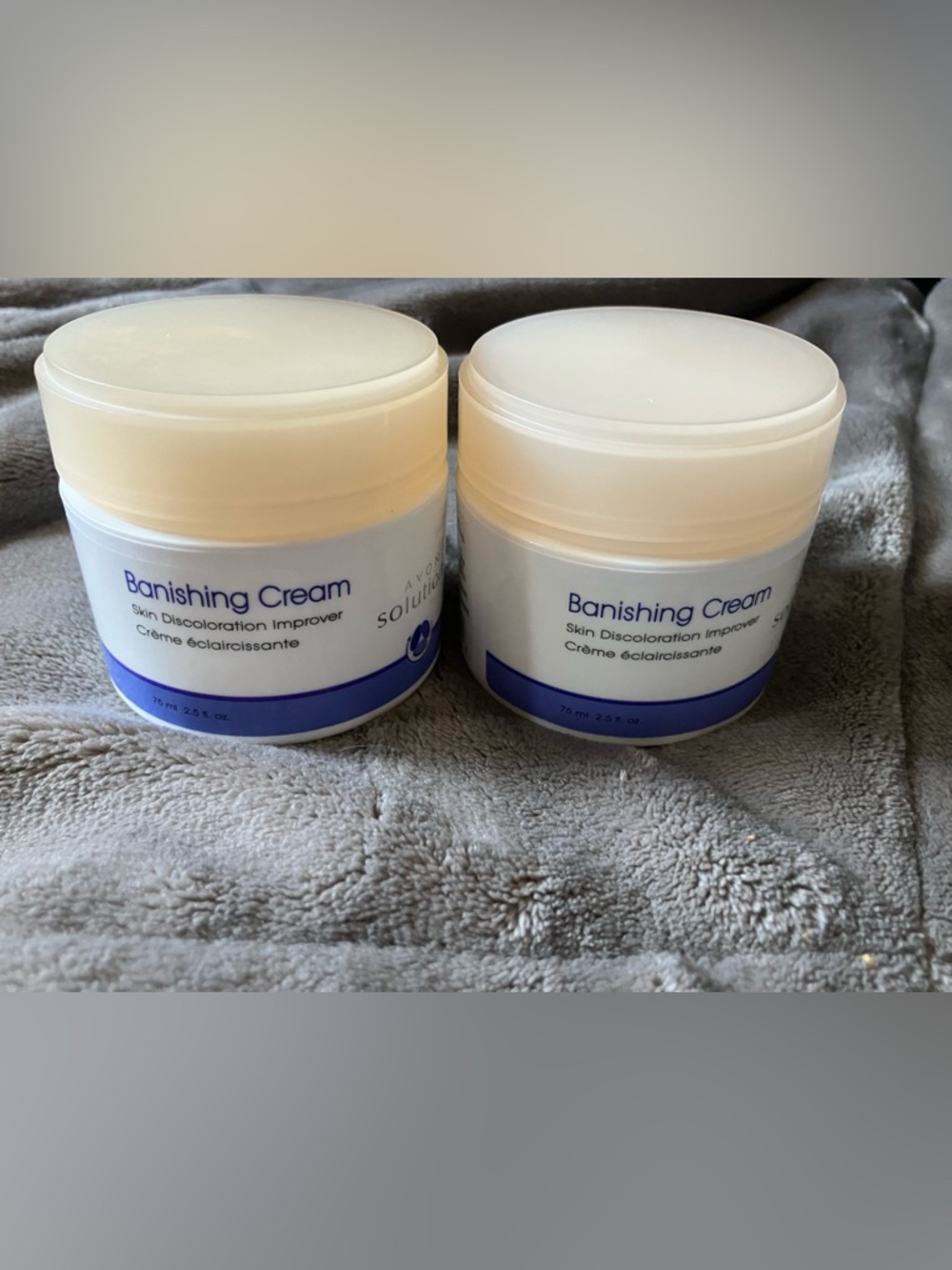 Avon Banishing Cream - White and Blue Packaging